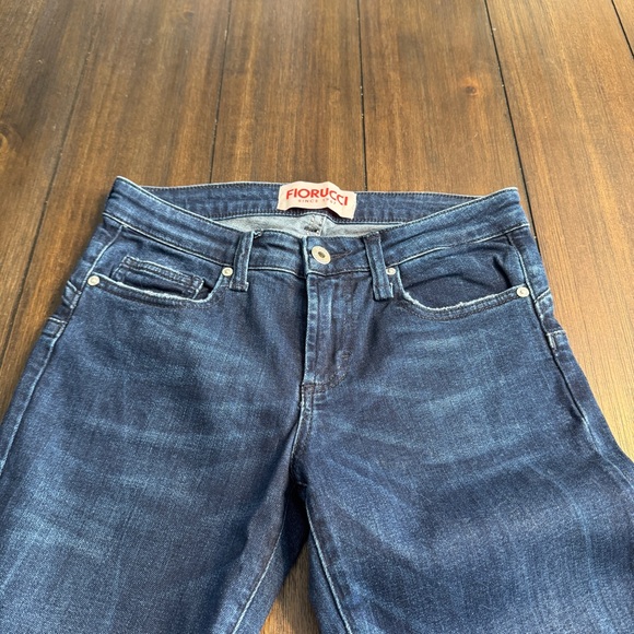 Fiorucci x Naomi Campbell Jeans Sz 25 High-Rise Stretch Denim Made in Italy NWT - Picture 6 of 13